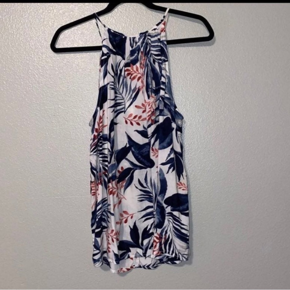 Lucky Brand Tropical Print Top